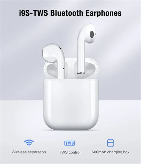 tws wireless headphones bluetooth  air earbuds  ios android   bluetooth