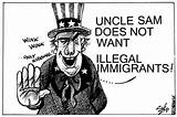 Immigration Uncle Illegal Sam Cartoons Immigrant Szep Act Reform Responsibility 1996 Immigrants Side Want Timetoast Paul Truthdig sketch template