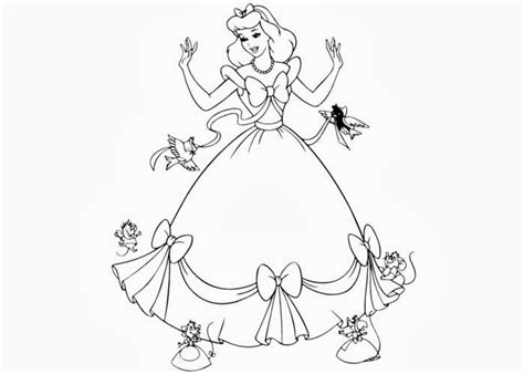 princess cinderella coloring pages  coloring pages  coloring