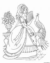 Coloring Princess Royal Pages Family Beautiful Printable sketch template