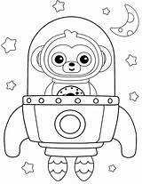 Colorear Astronautas Wonder sketch template