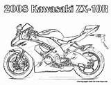 Coloring Pages Motorcycle Kawasaki Zx10r Gif Bike Sheets Dirt Mb Printable Kids Printables Print sketch template
