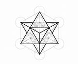 Geometry Sacred Geometric Drawing Cube Metatron Draw Triangle Tattoo Shapes Star Symbols Line 3d Impossible Geometrical Lines Drawings Designs Axonometric sketch template