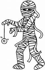 Mummy Toy Mummies Coloring Pages Kids sketch template