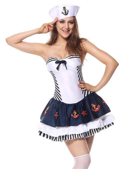 sexy sailor cosplay navy uniform costume sexy women role playing