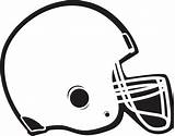 Helmet Football Clipart Transparent Library sketch template