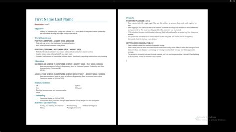 cs updated  resume     feedback rresumes