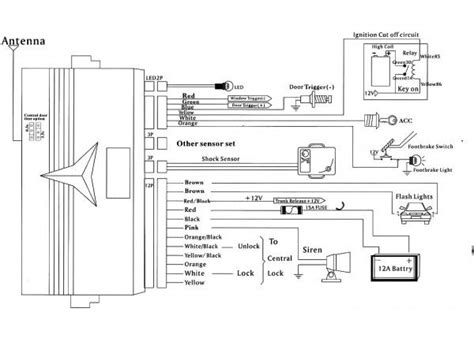 car alarm installation wiring diagram car alarm viper car electrical diagram