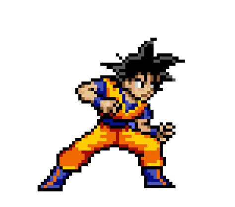 Goku Pixel Art Grid Pixel Art And Sprites In Adobe Illustrator Porn