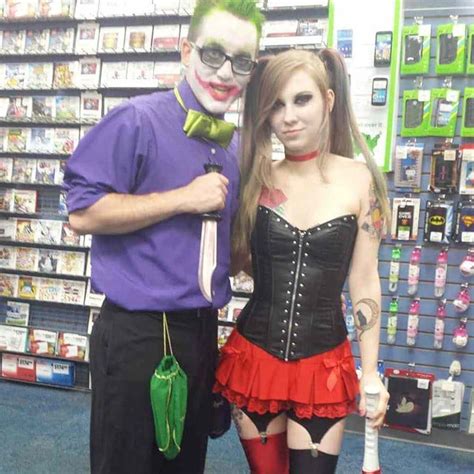 Harley Quinn And The Joker Sexy Couples Halloween