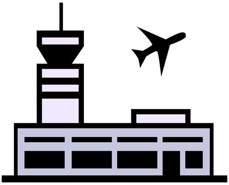 airport clipart picture