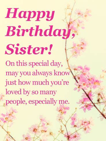birthday cards  sister images sister birthday card
