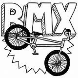 Bmx Bike Coloring Drawing Racing Sketch Bikes Pages Depositphotos Kidspressmagazine Stock Colouring Sports Sheets Illustration Dirt Dibujos Dibujo Bicicleta Vector sketch template