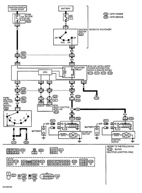 infiniti wiring schematic wiring schema collection