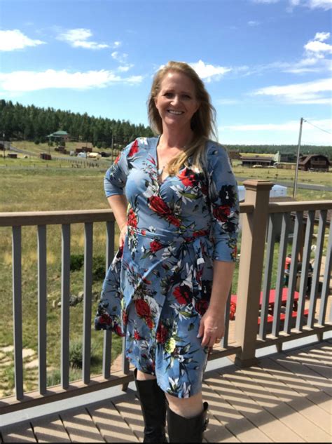 Sister Wives’ Christine Brown Shows Off Figure In ‘sexy’ Dress As She
