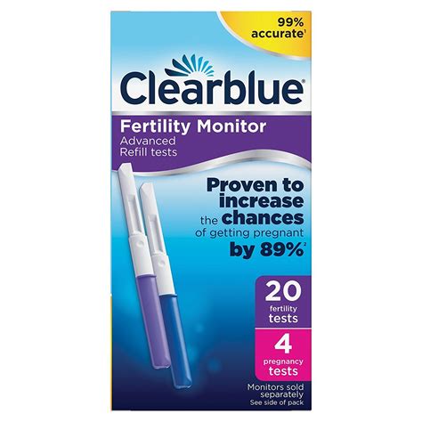 clearblue advanced fertility monitor tests  fertility tests