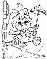 Muppets Muppet Peggy Acrobata Malvorlagen Piggy Colorearrr Laminas Erwachsene Babys sketch template