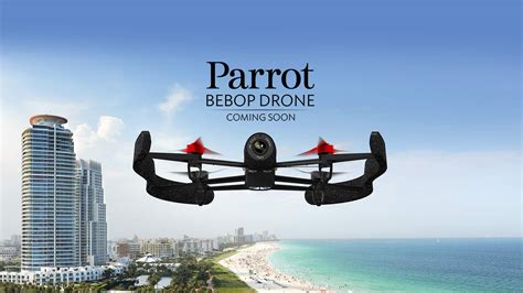 parrot bebop drone lightweight  robust quadricopter  megapixel sensor  full hd p