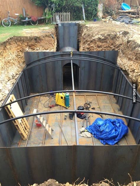 guy ripped his garden up and built an underground mancave man cave