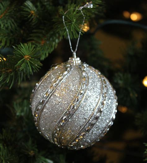 silver christmas ornaments  heavycom