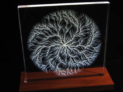 lichtenberg figure spiral galaxy  fermilab physicist todd johnson  capturedlightning