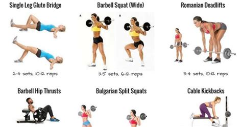 best exercises for booty gains popsugar fitness
