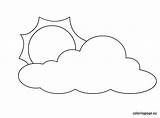 Cloudy Maestra sketch template