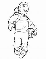 Coloring Boy Pages Boys Playing Comments Coloringhome Popular Basketball Books sketch template