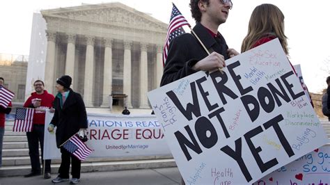 marriage equality cases get oral arguments at the supreme court the