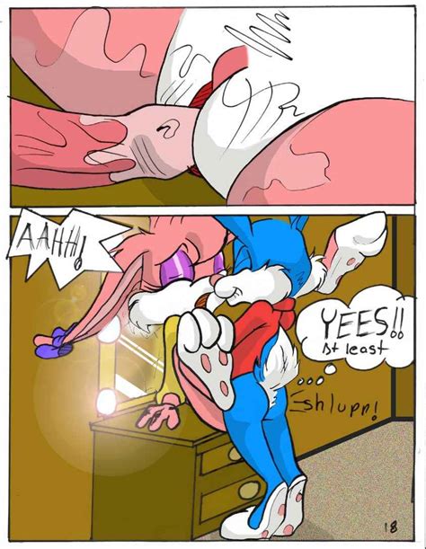 rule 34 anthro babs bunny buster bunny comic female fur furry male mammal rabbit straight