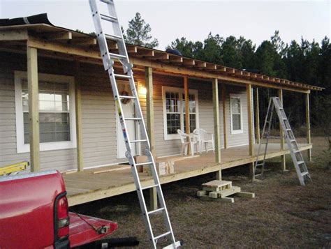 mobile home porch plans  home design ideas