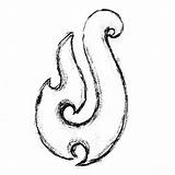 Maori Symbols Hook Designs Meanings Fish Drawings Tattoo Tattoos Symbol Tribal Zealand Samoan Nz Drawing Patterns Carving Stone Hooks Family sketch template
