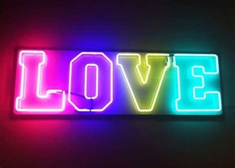 love pinkand neon lights