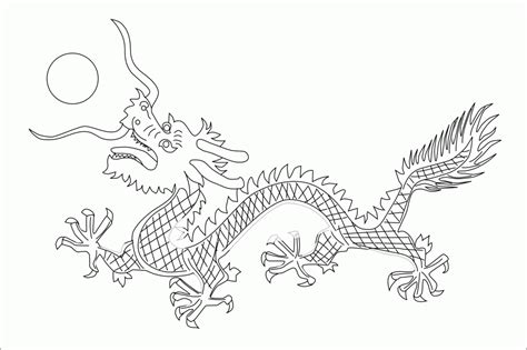 printable chinese flag coloring home