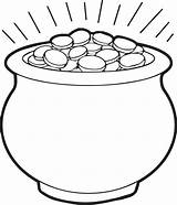 Pot Colouring Pages Clipart Clipartbest sketch template