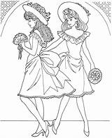 Coloring Pages Fashion Model Top Print Book Models Printable Princess 1920s Barbie Girls Kids Color Getcolorings Do Coloringpagebook sketch template