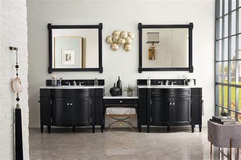 brittany black onyx double bathroom vanity double vanity