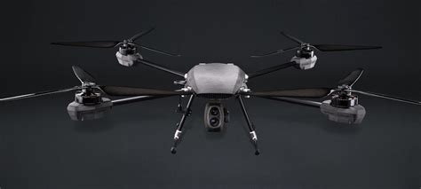 professional uav  vanguard airborne drones surveillance inspection quadrotor