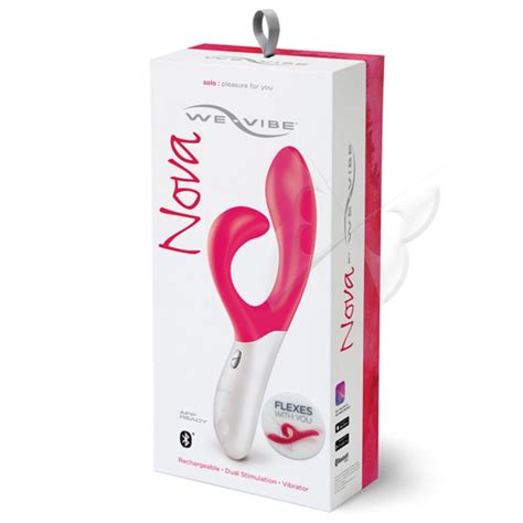 Nova By We Vibe Rechargeable Pink Rabbit Vibrator With We