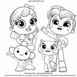 True Friends Colouring Pages sketch template