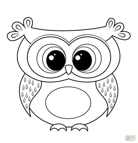 simple cute owl drawing    clipartmag