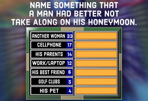 family feud questions