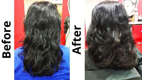 step cut hairstyle for short hair indian wavy haircut