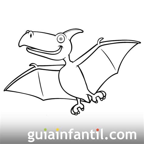 Dibujo De Pterosaurios O Dinosaurio Volador