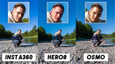 insta      gopro hero   dji osmo action comparison cinematography test