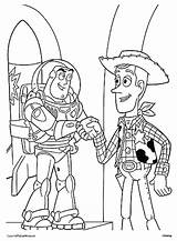 Coloring Buzz Pages Zurg Woody Print sketch template