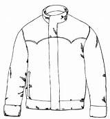 Jacket Clipart Coat Jaket Clip Windbreaker Kids Clothes Template Transparent Clipground Coloring Webstockreview Children Sketch sketch template