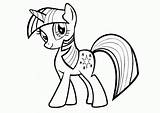 Coloring Pages Pony Nightmare Moon Little Sketch Related sketch template