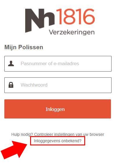 inloggen mijn polissen nh verzekeringen