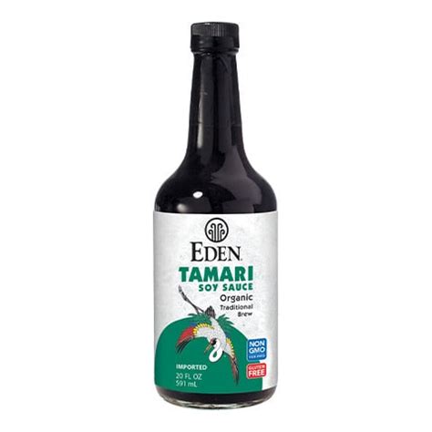 eden foods tamari soy sauce organic imported